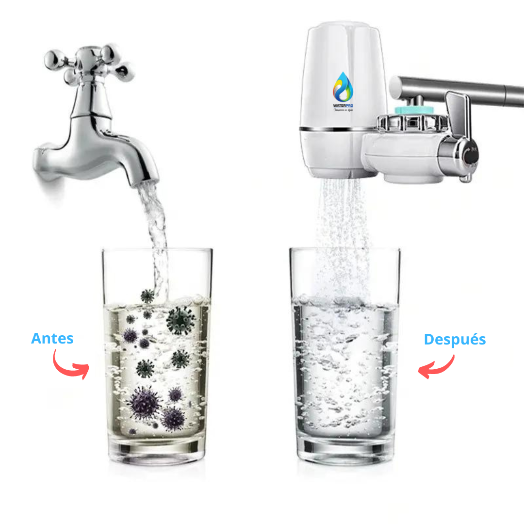 Filtro de agua para cocina y baño